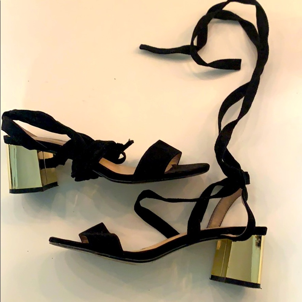 Cute lace up heels